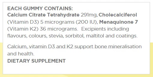 Tric Calcium Gummies (1 month supply) - Image 4